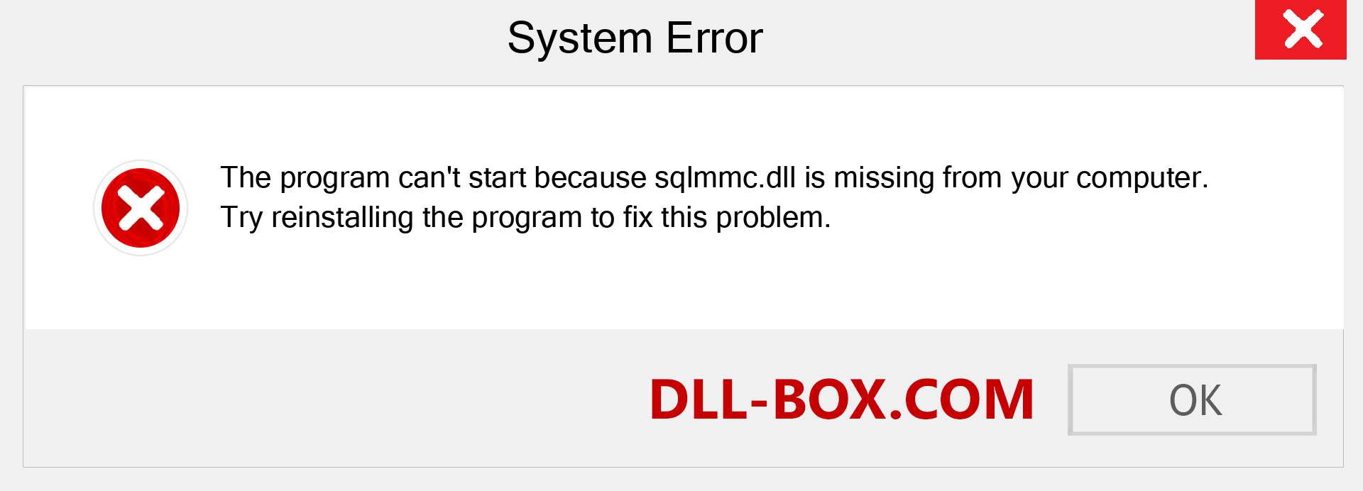  sqlmmc.dll file is missing?. Download for Windows 7, 8, 10 - Fix  sqlmmc dll Missing Error on Windows, photos, images